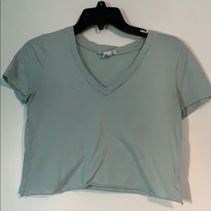 Simple all light blue shirt